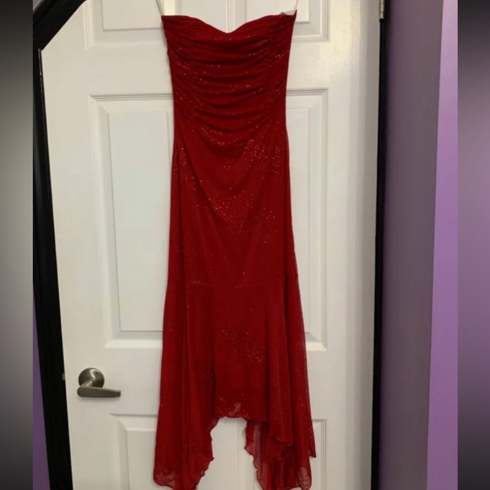Red dress
